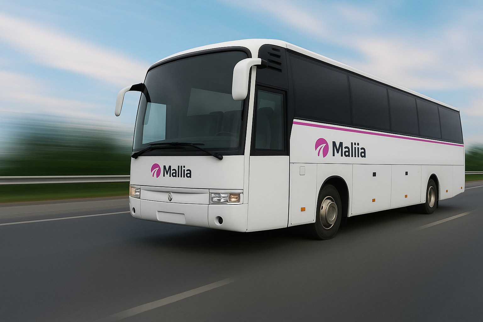 Maliia autobus - Na cestě s vámi